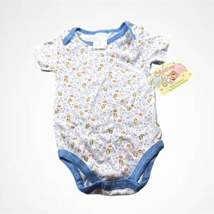 4/$20 Blue Dog Print Onesie